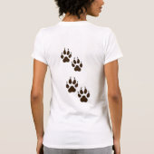 Wolf, Wölfe, Wildtiere, Natur, T-Shirt (Rückseite)