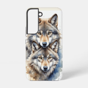 Wolf Wölfe Wildtiere Tier Natur Samsung Galaxy Hülle
