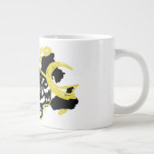 Wolf Wolkenmond Jumbo-Tasse (Rechts)