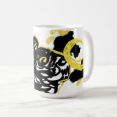 Wolf  Wolkenmond  Kaffeetasse (VorderseiteRechts)