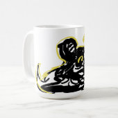 Wolf  Wolkenmond  Kaffeetasse (Vorderseite Links)
