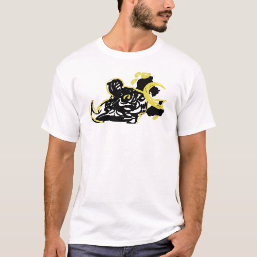 Wolf Wolkenmond T-Shirt (Vorderseite)