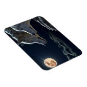 Wolf Wolves Howling beim Vollmond Kühlschrank Magn Magnet (Rechte Seite)