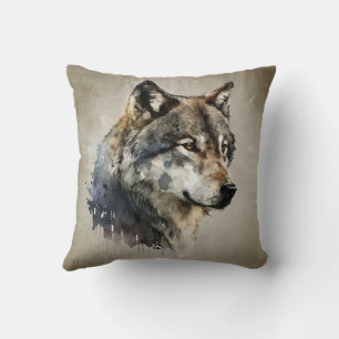 Wolf Wolves Tierwelt Kissen