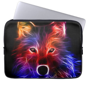 Wolf-Wunder Laptopschutzhülle