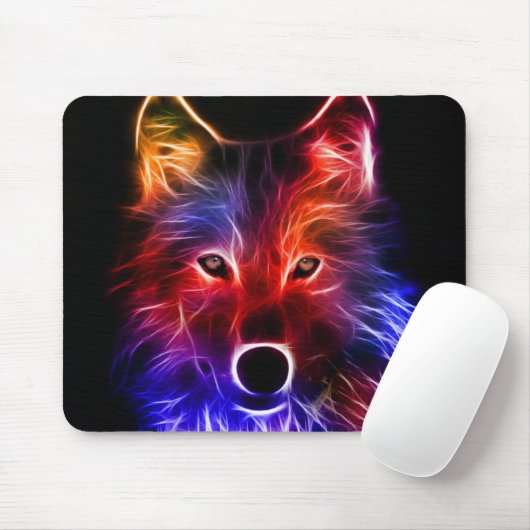Wolf-Wunder Mousepad (Mit Mouse)