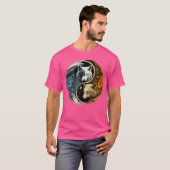 Wolf Yin Yang T-Shirt (Vorne ganz)