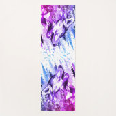 Wolf Yoga Mat - Fitness Mat Yogamatte (Vorderseite)