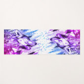 Wolf Yoga Mat - Fitness Mat Yogamatte (Vorderseite (Horizontal))