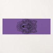 Wolf Yoga Mat, Zuhause-Übungsmatten für Pilates Yogamatte (Vorderseite (Horizontal))