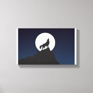 Wolf | Zazzle_Growshop. Leinwanddruck