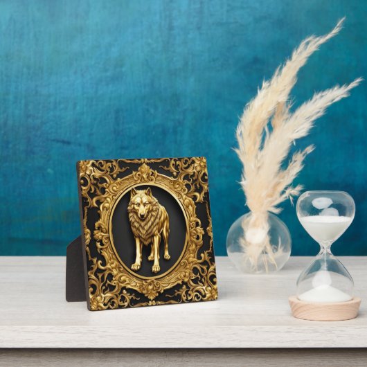 Wolf-Zierrahmen Fotoplatte (InSitu)