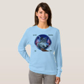 Wolf-Zuhause vom tapferen T-Shirt (Vorne ganz)