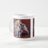 Wolf-Zusammensetzung 2001 Kaffeetasse (Vorderseite Links)