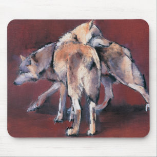 Wolf-Zusammensetzung 2001 Mousepad