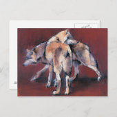 Wolf Zusammensetzung 2001 Postkarte (Vorne/Hinten)