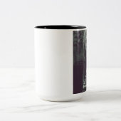 wolf zweifarbige tasse (Mittel)