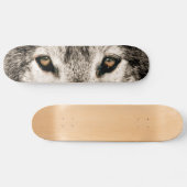 Wolfbild für Skateboard (Horizontal)