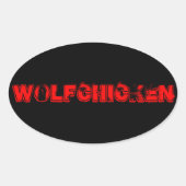 WolfChicken Sticker (Vorderseite)