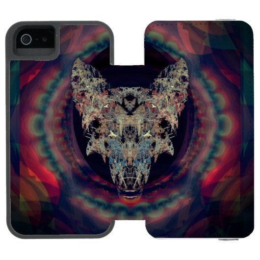 Wolfcry Incipio iPhone Geldbeutel-Hülle (Folio Geöffnet)