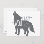 Wölfdnerin Postkarte (Vorne/Hinten)