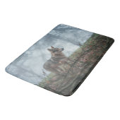 Wolfdog Badematte (Schrägansicht)