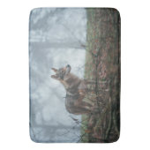 Wolfdog Badematte (Vorderseite Vertikal)