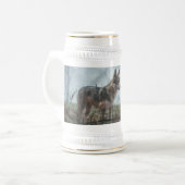 Wolfdog Bierglas (Vorderseite Links)