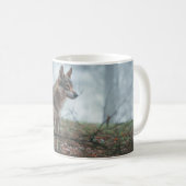 Wolfdog Coffee Tasse (VorderseiteRechts)
