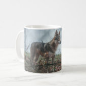 Wolfdog Coffee Tasse (Vorderseite Links)