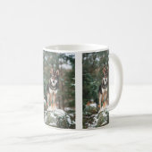 Wolfdog Coffee Tasse (VorderseiteRechts)