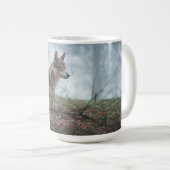 Wolfdog Coffee Tasse (VorderseiteRechts)