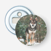 Wolfdog Flaschenöffner (Vorderseite)