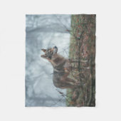 Wolfdog Fleece Blanket (Vorderseite)
