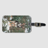 Wolfdog Luggage Tag Gepäckanhänger (Vorderseite (Horizontal))