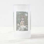 Wolfdog Mattglas Bierglas (Mittel)