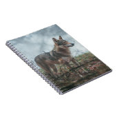 Wolfdog Notizblock (Rechte Seite)