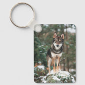 Wolfdog Schlüsselanhänger (Vorderseite)