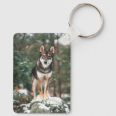 Wolfdog Schlüsselanhänger (Rückseite)