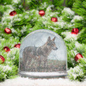 Wolfdog Schneekugeln (Weihnachten)