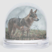 Wolfdog Schneekugeln (Rückseite)