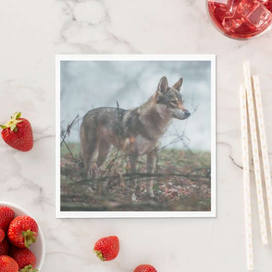 Wolfdog Serviette (Beispiel)