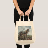 Wolfdog Tote Bag Tragetasche (Vorderseite (Produkt))