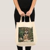 Wolfdog Tote Bag Tragetasche (Vorderseite (Produkt))
