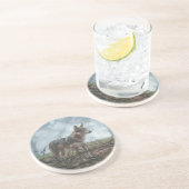 Wolfdog Untersetzer (Seite)