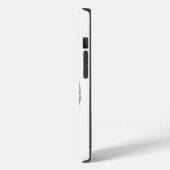 Wolfdragon Schwarzweiß-Design Case-Mate iPhone Hülle (Rückseite / Links)