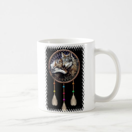 wolfDreamcatcher Kaffeetasse (Rechts)