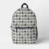 Wölfe Bedruckter Rucksack (Vorderseite)