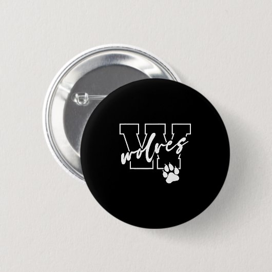 Wölfe button (Vorne & Hinten)