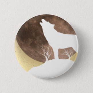 Wölfe Button